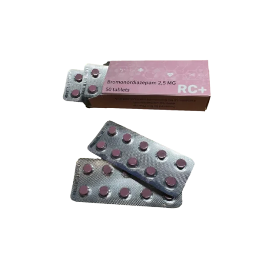 Bromonordiazepam Blister 10×2.5mg premium laboratory compound for global research use